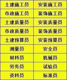 建筑类建委十一大员上岗证的年审报考要求