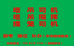  重庆市涪陵区塔吊指挥工年审报名费用，电梯升降机司机考试科目有哪些