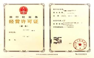 成都青羊区旅行社审批经营旅游业务的许可证