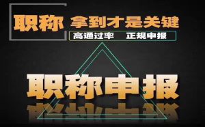 2023年初中高级职称申报 全国接单 电子证书全国通用