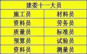 重庆建委部门颁发的建筑业十一大员岗位证书报考须知