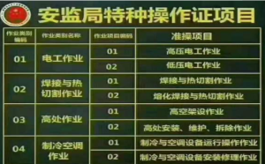 重庆市巴南区架子工（登高作业，安装拆除维修）证年审什么时候开始报名多少钱